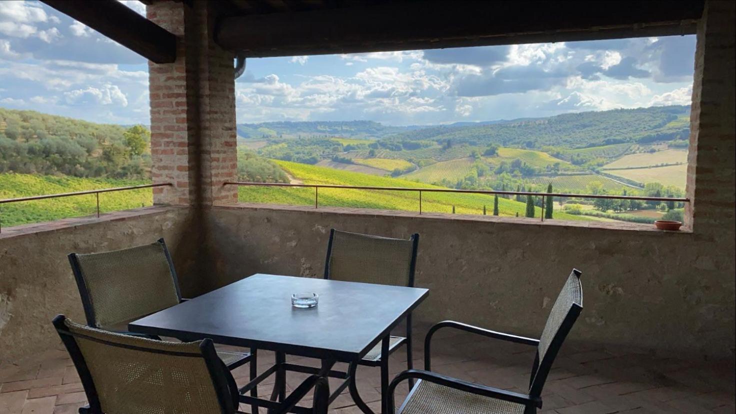 فيلا Fattoria Abbazia Monte Oliveto سان جيمينيانو المظهر الخارجي الصورة