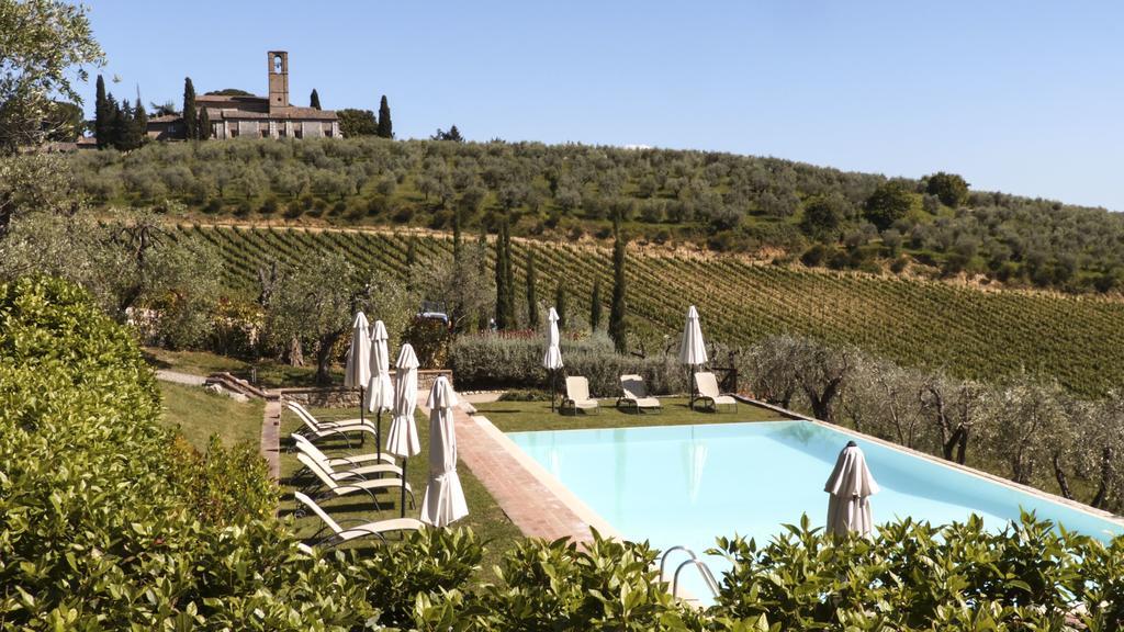 فيلا Fattoria Abbazia Monte Oliveto سان جيمينيانو المظهر الخارجي الصورة