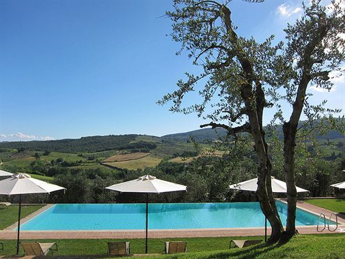 فيلا Fattoria Abbazia Monte Oliveto سان جيمينيانو المظهر الخارجي الصورة